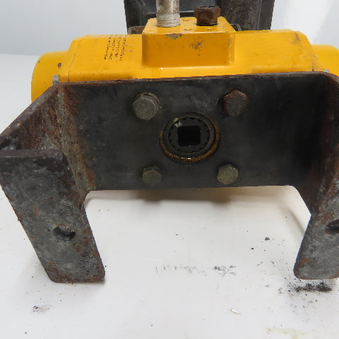 El-O-Matic ES0065.U2A04A.14K0 Pneumatic Valve Actuator 116PSI W/Beacon Indicator