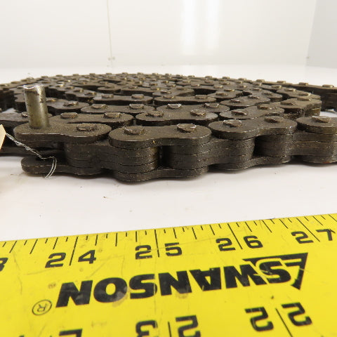 Peer BL Steel Leaf Chain 2x4 Lacing 2" Pitch 128" OAL