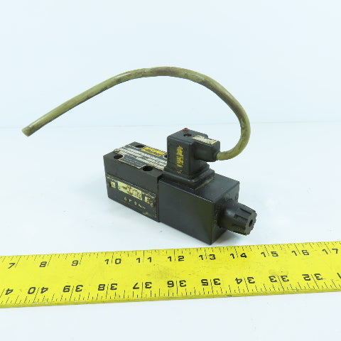 Parker D1VW9HJWF59X4394 Hydraulic Directional Valve 24VDCC 3000PSI