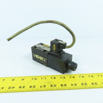 Parker D1VW9HJWF59X4394 Hydraulic Directional Valve 24VDCC 3000PSI