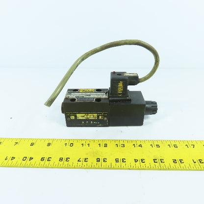 Parker D1VW9HJWF59X4394 Hydraulic Directional Valve 24VDCC 3000PSI