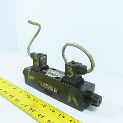 Parker D1VW4CJWF 59 Hydraulic Solenoid Directional Valve 24VDCC 3000PSI