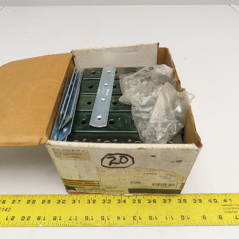 B-Line B1664622 4 Hole Strut Channel Splice Clevis Fittings Lot Of 20 Sets