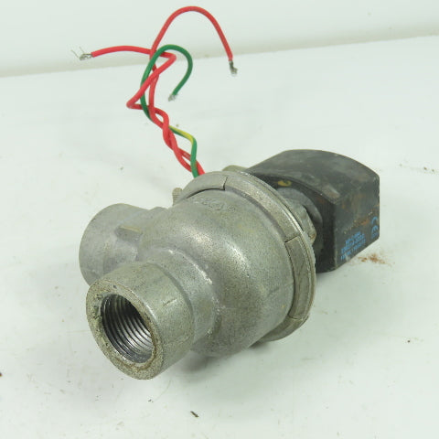 Asco EF8321G1 Red Hat II Solenoid Valve 1/4" 120V Coil