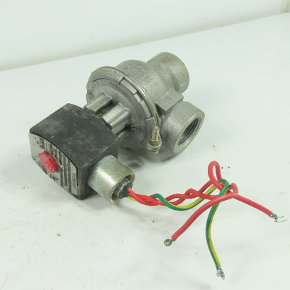 Asco EF8321G1 Red Hat II Solenoid Valve 1/4" 120V Coil