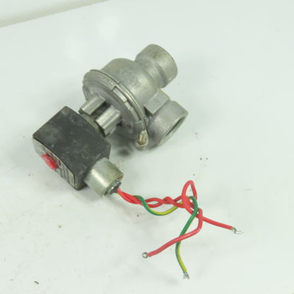 Asco EF8321G1 Red Hat II Solenoid Valve 1/4" 120V Coil