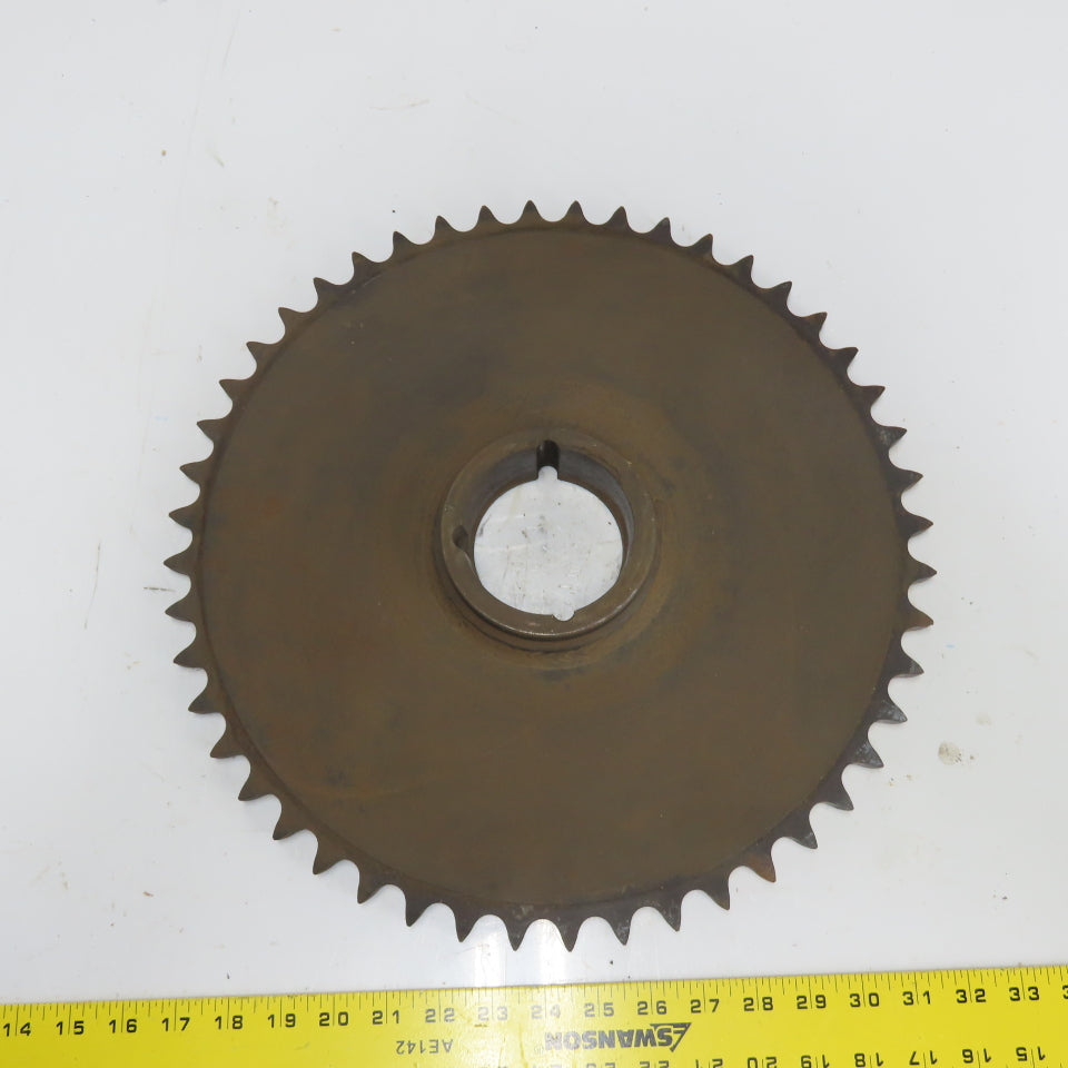 15-7/8" OD Roller Chain Sprocket 48-Tooth Tapered Bore