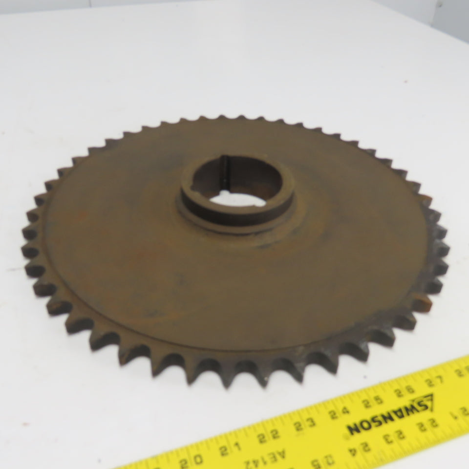 15-7/8" OD Roller Chain Sprocket 48-Tooth Tapered Bore