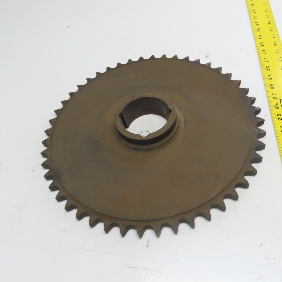 15-7/8" OD Roller Chain Sprocket 48-Tooth Tapered Bore