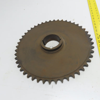 15-7/8" OD Roller Chain Sprocket 48-Tooth Tapered Bore