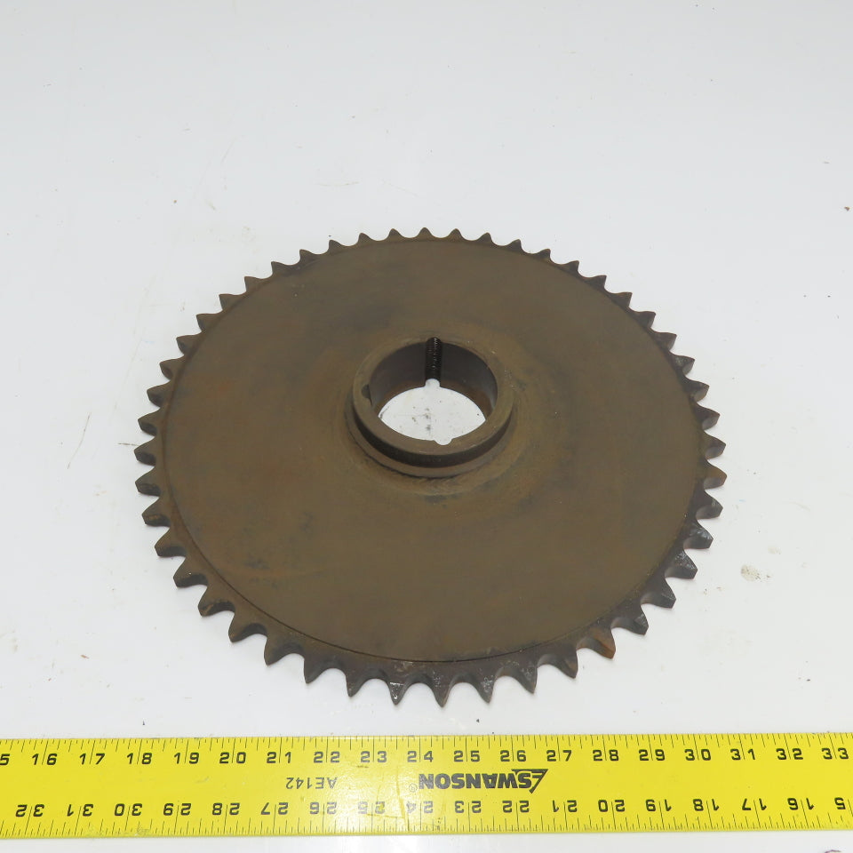 15-7/8" OD Roller Chain Sprocket 48-Tooth Tapered Bore