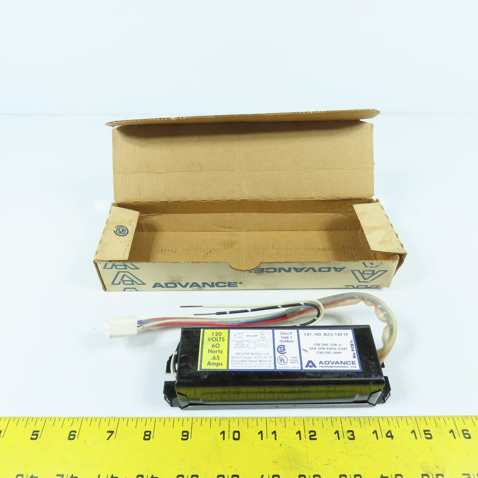 Advance RLCS-140-TP 40 Watt Circline Rapid Start Magnetic Ballast 120V 60HZ