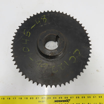14-3/4" OD Roller Chain Sprocket 60-Tooth 2-11/16" Bore