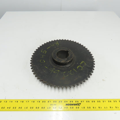 14-3/4" OD Roller Chain Sprocket 60-Tooth 2-11/16" Bore