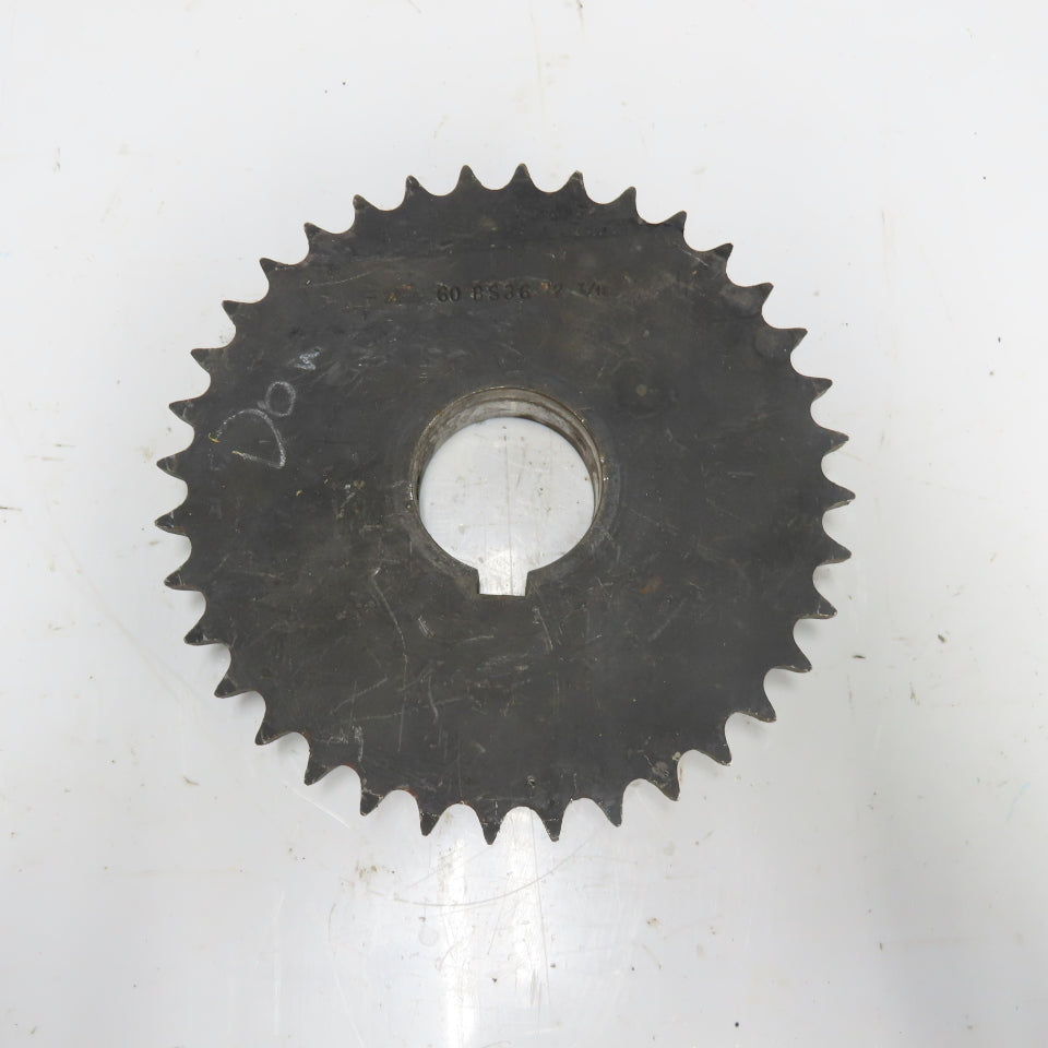 Martin 60 BS36 9" OD Roller Chain Sprocket 36-Tooth 2-7/16" Bore
