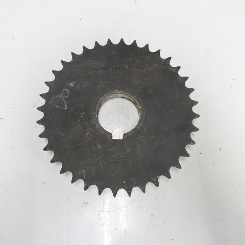 Martin 60 BS36 9" OD Roller Chain Sprocket 36-Tooth 2-7/16" Bore
