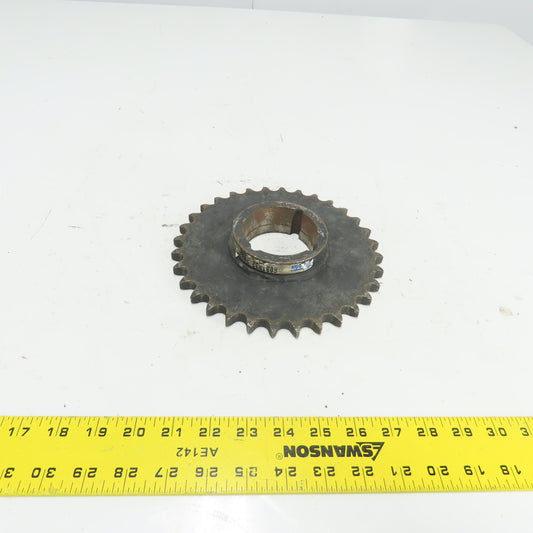 Martin 60 BTB32 2012 8" OD Roller Chain Sprocket 32-Tooth