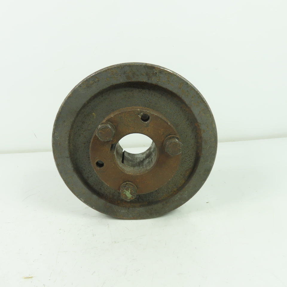 5-5/8" OD x 1-1/2" Wide 3 Groove V-Belt Pulley 1-3/8" Bore
