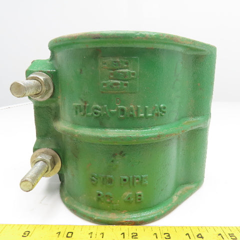 Tulsa Dallas 4" Pipe Emergency Repair Clamp