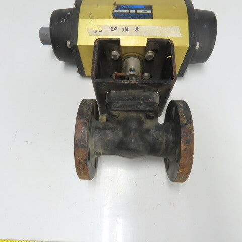 VCI AP5SR5-LT-DTS 1.5" Ball Valve 1480PSIG Pneumatic Actuator Series 230969