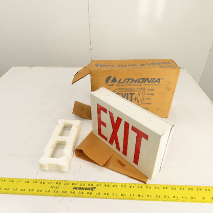 Lithonia P000639 XSW2R-S12 266X Emergency Exit Light 118V 60HZ 0.3A