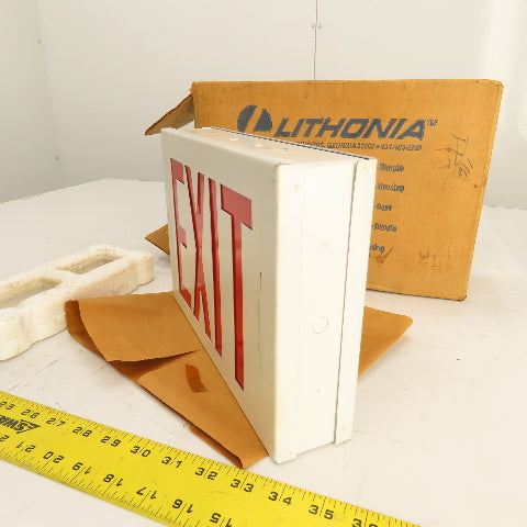 Lithonia P000639 XSW2R-S12 266X Emergency Exit Light 118V 60HZ 0.3A