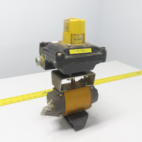 Flowserve 1039SNR6 Pneumatic Actuator 120PSI 95IN LBS W/ Beacon Indicator