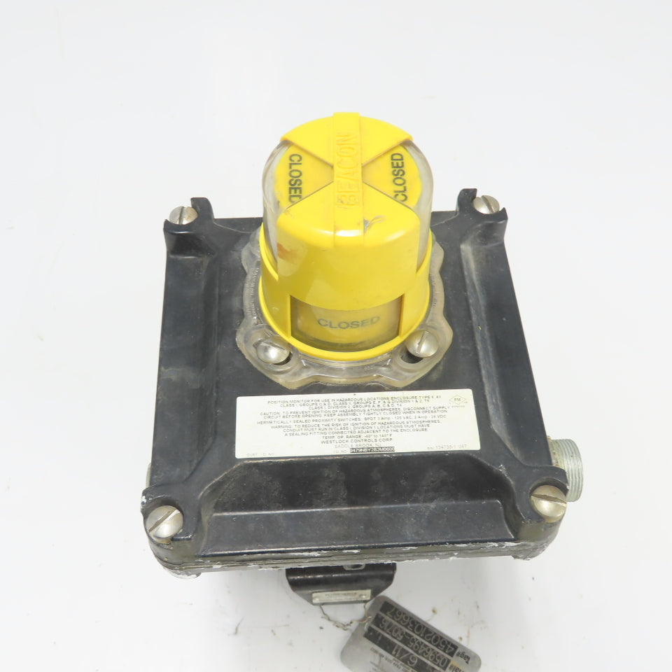 Flowserve 1039SNR6 Pneumatic Actuator 120PSI 95IN LBS W/ Beacon Indicator
