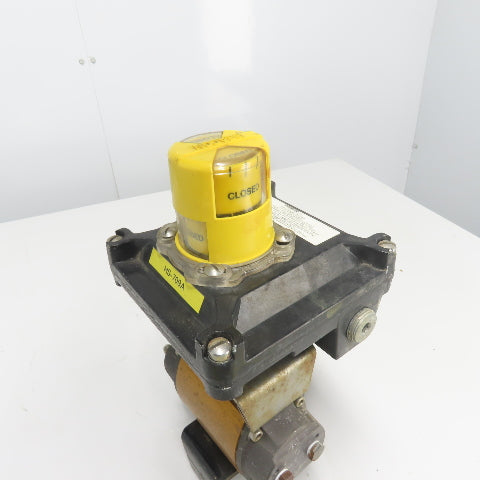 Flowserve 1039SNR6 Pneumatic Actuator 120PSI 95IN LBS W/ Beacon Indicator