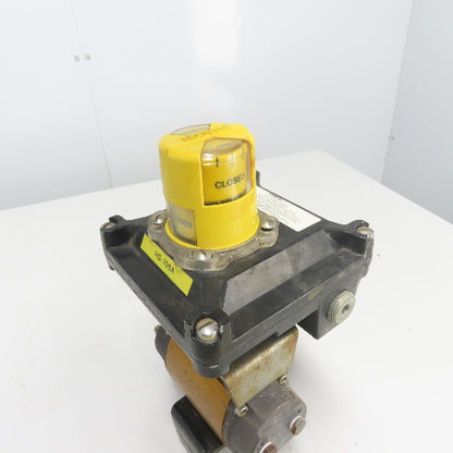 Flowserve 1039SNR6 Pneumatic Actuator 120PSI 95IN LBS W/ Beacon Indicator