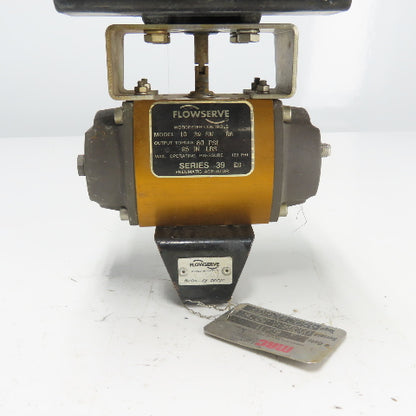 Flowserve 1039SNR6 Pneumatic Actuator 120PSI 95IN LBS W/ Beacon Indicator