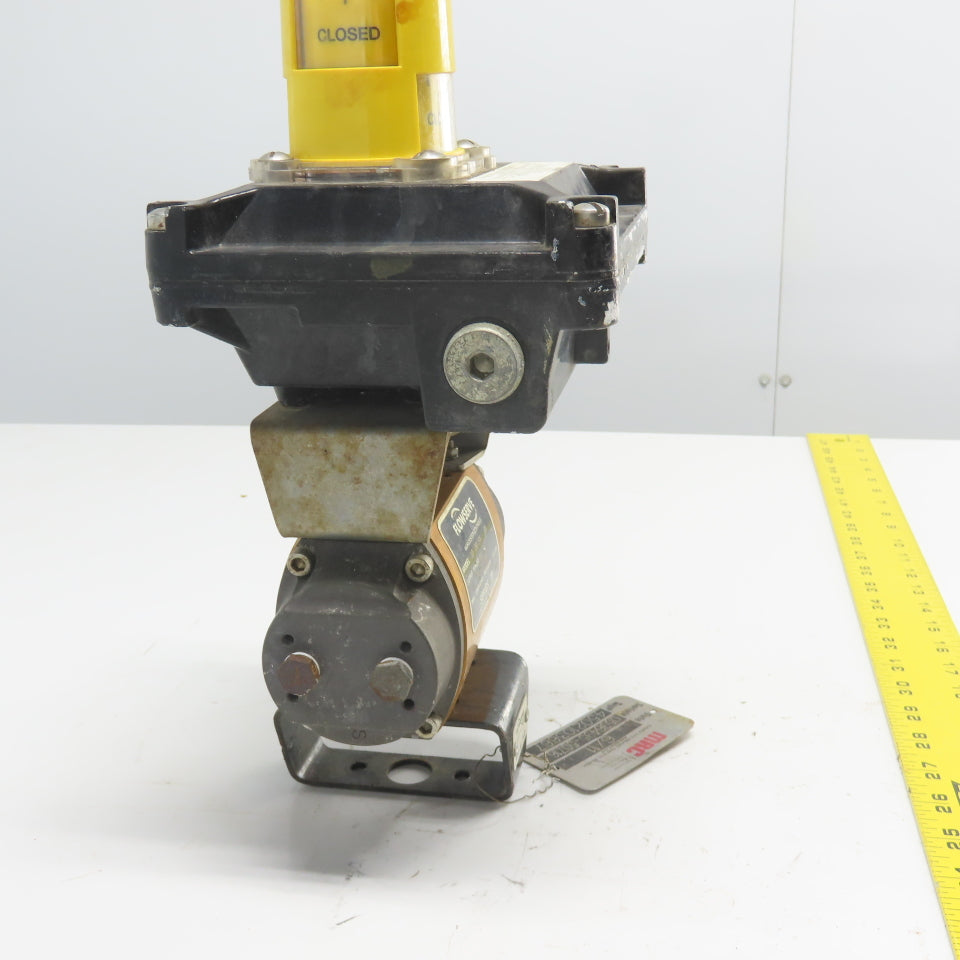 Flowserve 1039SNR6 Pneumatic Actuator 120PSI 95IN LBS W/ Beacon Indicator