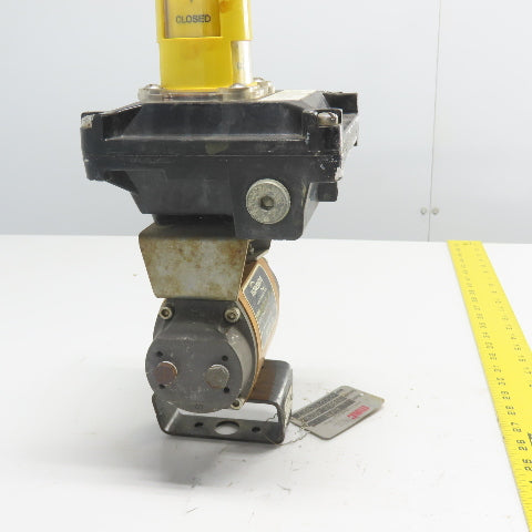 Flowserve 1039SNR6 Pneumatic Actuator 120PSI 95IN LBS W/ Beacon Indicator