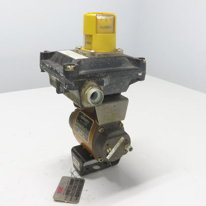 Flowserve 1039SNR6 Pneumatic Actuator 120PSI 95IN LBS W/ Beacon Indicator