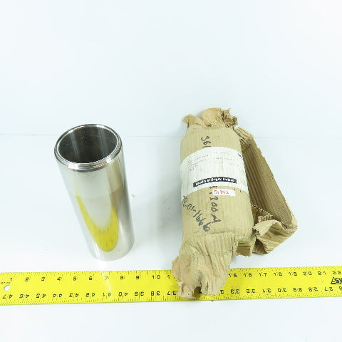 Sulzer Kest 361828101234300 524 Shaft Wearing Sleeve ET-P 3.35" OD x 9" OAL