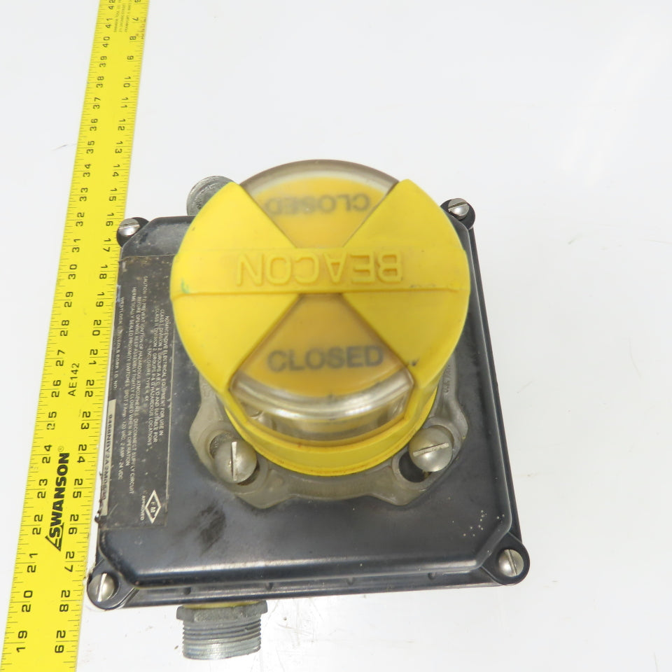 Flowserve 1039SN6R6 Pneumatic Actuator 120PSI 75IN LBS W/ Beacon Indicator
