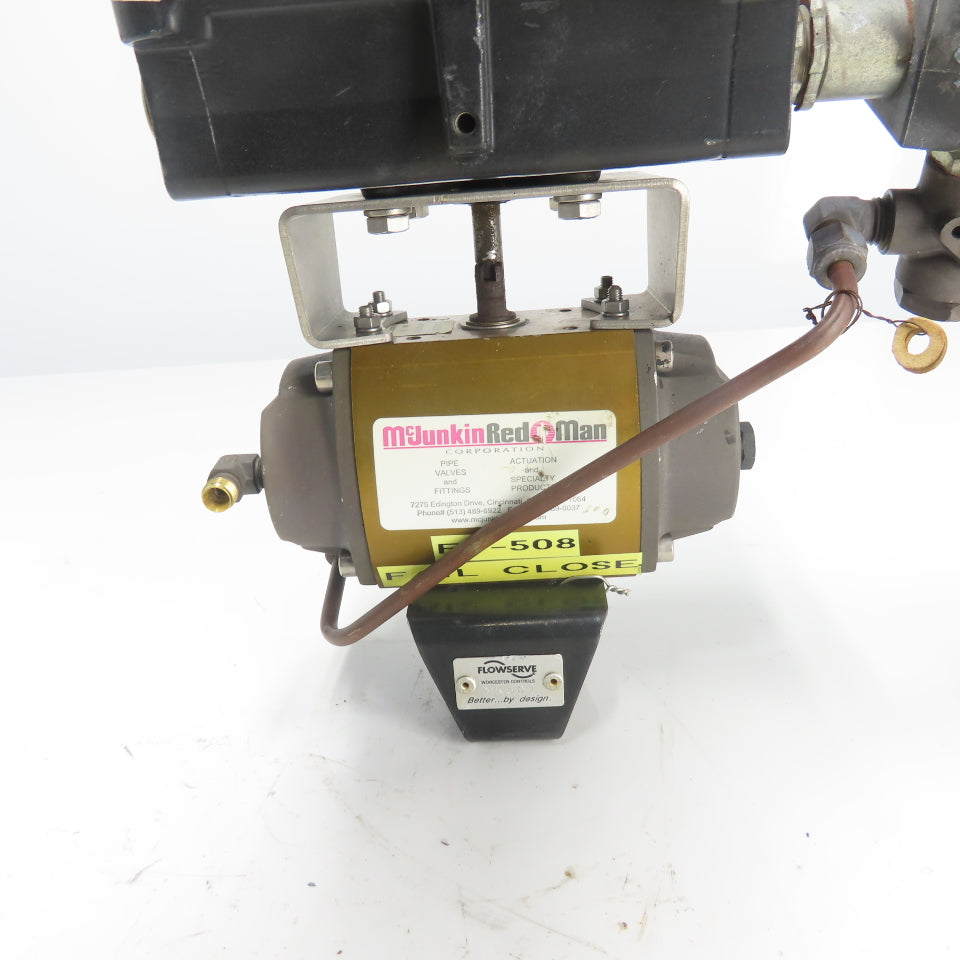 Flowserve 1039SNR6 Pneumatic Actuator 120PSI 96IN LBS W/ Beacon Indicator
