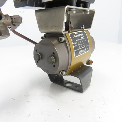 Flowserve 1039SNR6 Pneumatic Actuator 120PSI 96IN LBS W/ Beacon Indicator