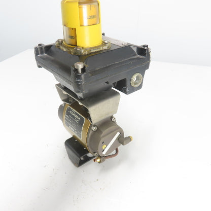 Flowserve 1039SNR6 Pneumatic Actuator 120PSI 96IN LBS W/ Beacon Indicator