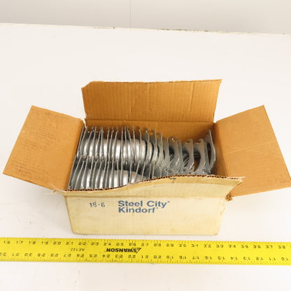 Steel King Kindorf 18-6 4-1/8" Steel Raised Single Round Device Cover Lot Of 50