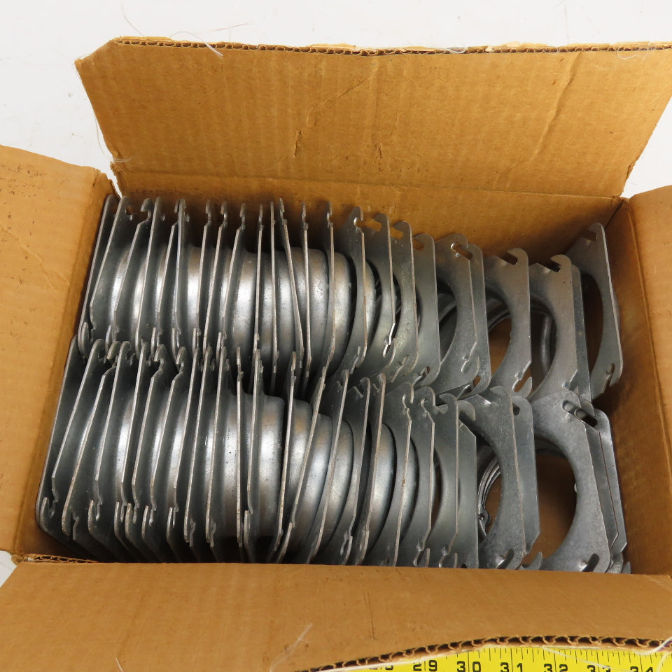 Steel King Kindorf 18-6 4-1/8" Steel Raised Single Round Device Cover Lot Of 50