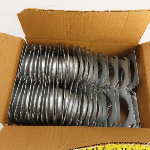 Steel King Kindorf 18-6 4-1/8" Steel Raised Single Round Device Cover Lot Of 50