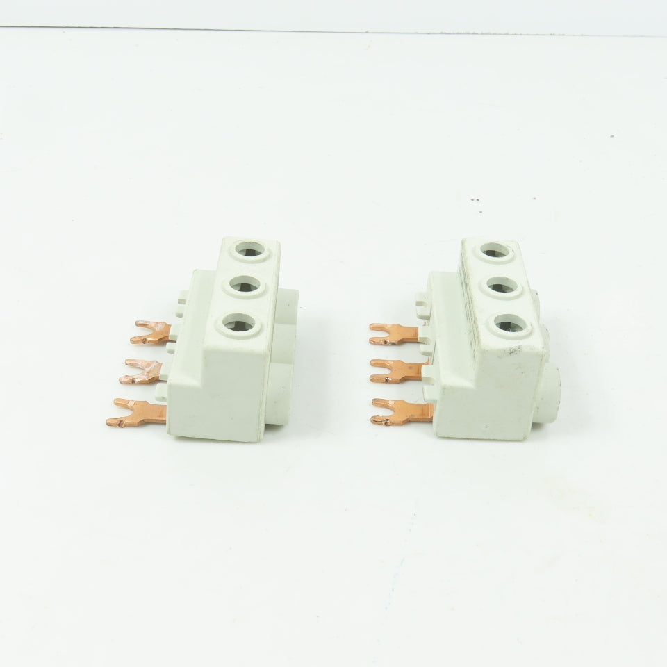 Siemens 3RV1925-5AB 3-Phase Busbar Supply Terminal For Size S0 Lot Of 2