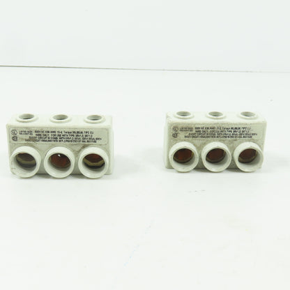 Siemens 3RV1925-5AB 3-Phase Busbar Supply Terminal For Size S0 Lot Of 2