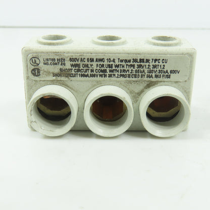 Siemens 3RV1925-5AB 3-Phase Busbar Supply Terminal For Size S0 Lot Of 2