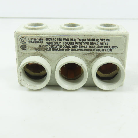 Siemens 3RV1925-5AB 3-Phase Busbar Supply Terminal For Size S0 Lot Of 2