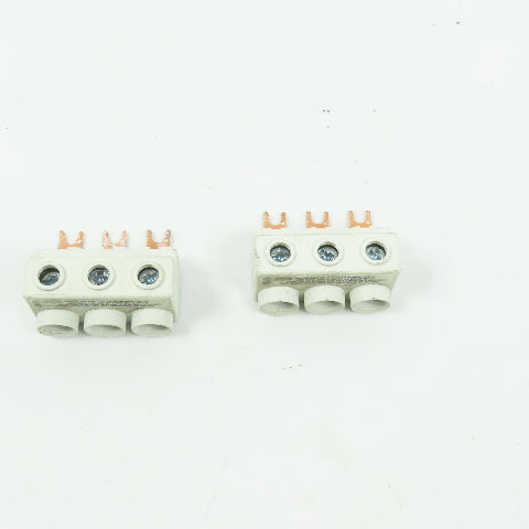 Siemens 3RV1925-5AB 3-Phase Busbar Supply Terminal For Size S0 Lot Of 2