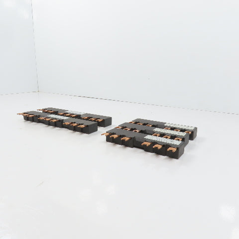 Siemens 3RV1915-2BB 3RV1915-2AB 3-Phase Copper Comb Busbar 63A 690V Lot Of 5