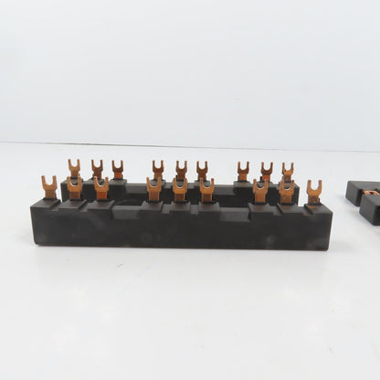 Siemens 3RV1915-2BB 3RV1915-2AB 3-Phase Copper Comb Busbar 63A 690V Lot Of 5