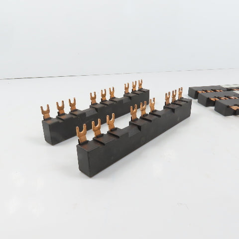 Siemens 3RV1915-2BB 3RV1915-2AB 3-Phase Copper Comb Busbar 63A 690V Lot Of 5